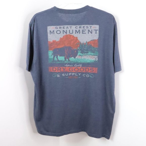 4pc Men's XL Travel Adventure Themed Graphic Print Cotton T-Shirts - Picture 8 of 9